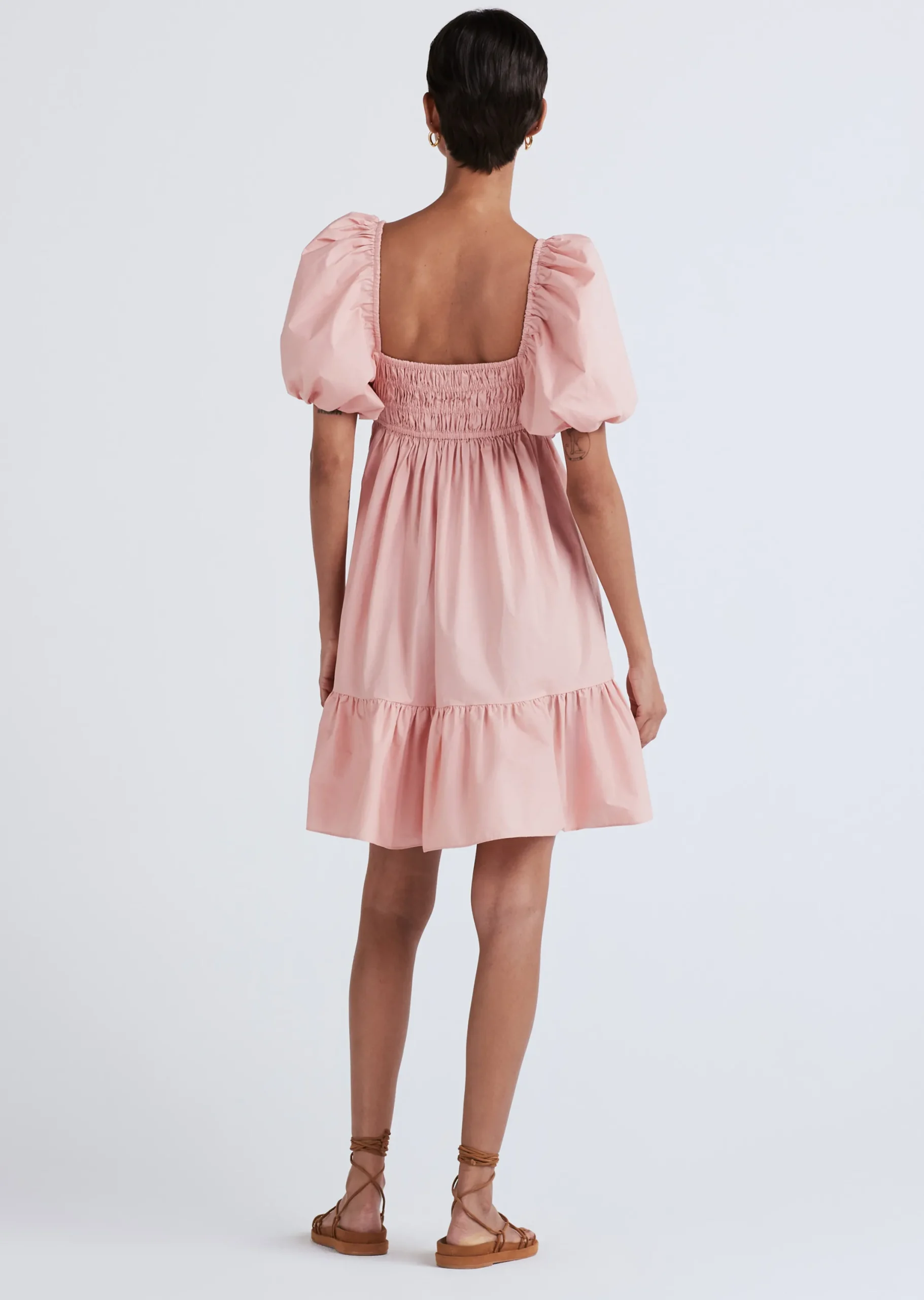Derek Lam -Ada Balloon Sleeve Rose