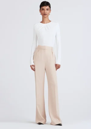 Derek Lam -Alice Wide Leg Trouser Champagne