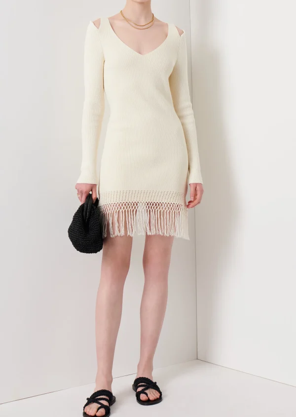 Derek Lam -Atlantis Open Shoulder Dress Afterglow