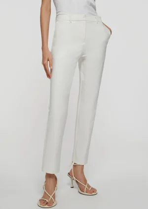 Derek Lam -Bronte Cigarette Pants Soft White