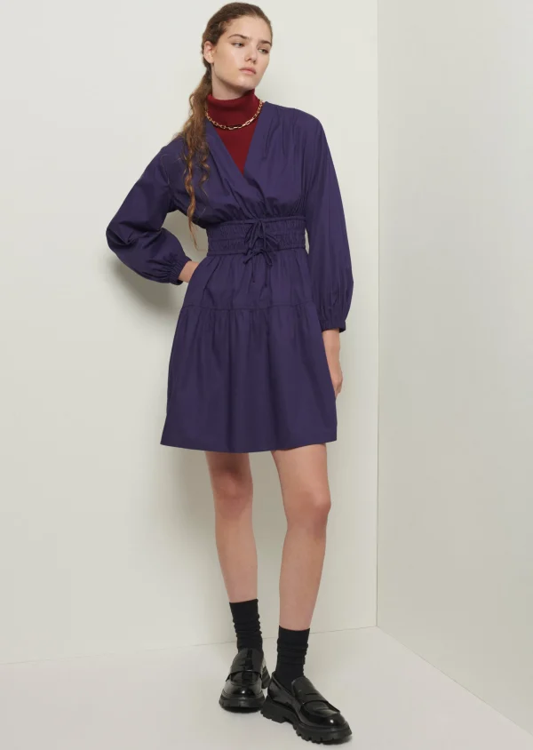 Derek Lam -Emma V-Neck Dress Ink