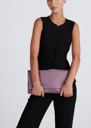 Derek Lam -Farrah Large Leather Bag Dusk