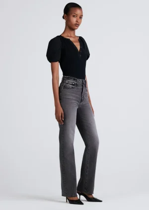 Derek Lam -Frankie High Rise Straight Liberty
