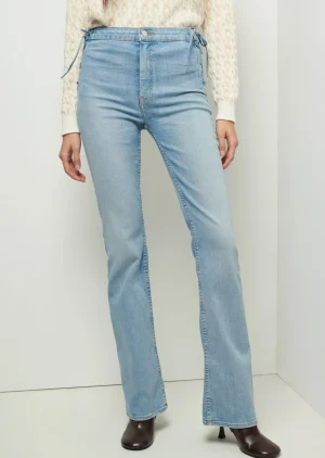 Derek Lam -June High Rise Kick Flare Jeans Light Lafayette