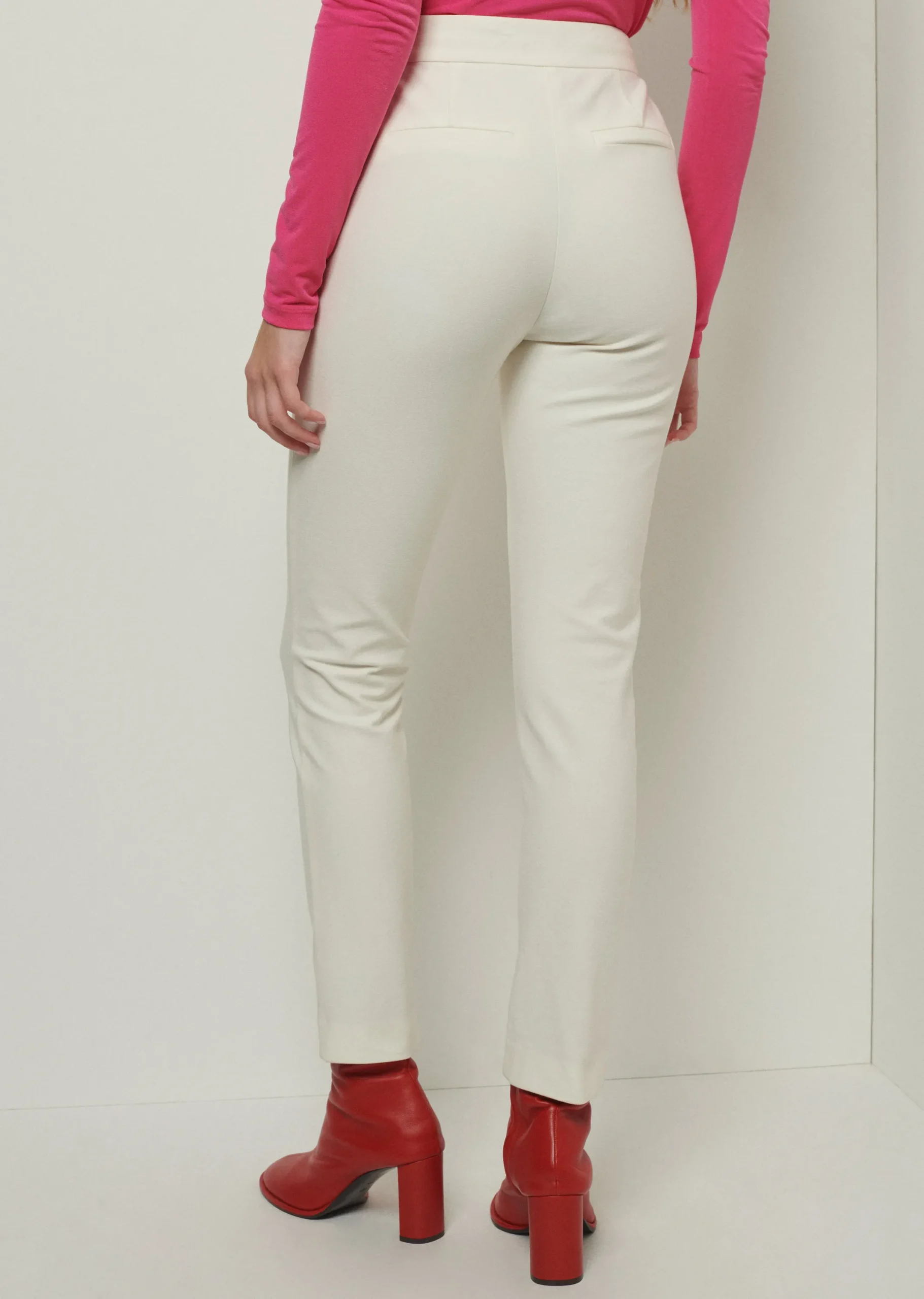 Derek Lam -Kelis Straight Leg Sailor Pants Soft White