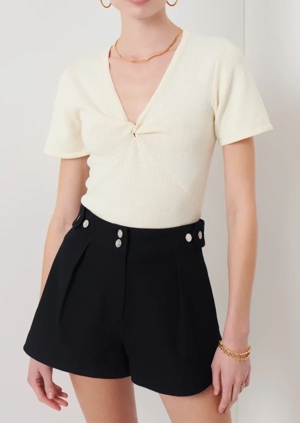 Derek Lam -Leanna Twist Top Afterglow