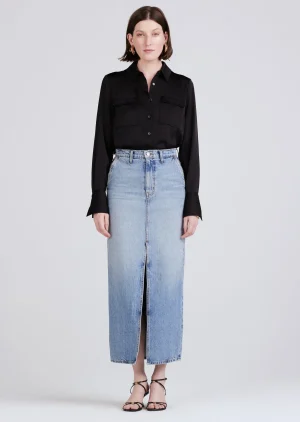 Derek Lam -Lu High Rise Maxi Skirt Sutton Vintage