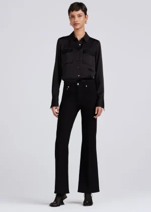 Derek Lam -Quinn Mid Rise Classic Boot Jeans Wooster