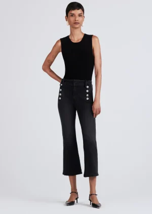 Derek Lam -Robertson Crop Flare Trouser Noir