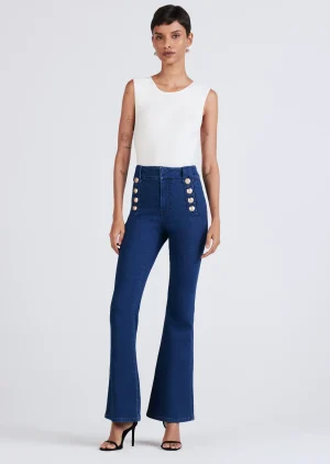 Derek Lam -Robertson Flare Jeans Medium Dark Wash