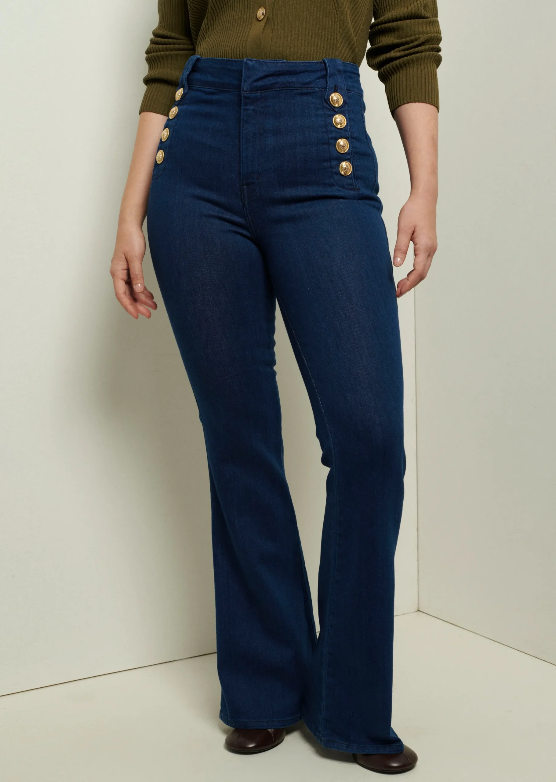 Derek Lam -Robertson Flare Jeans Dark Wash