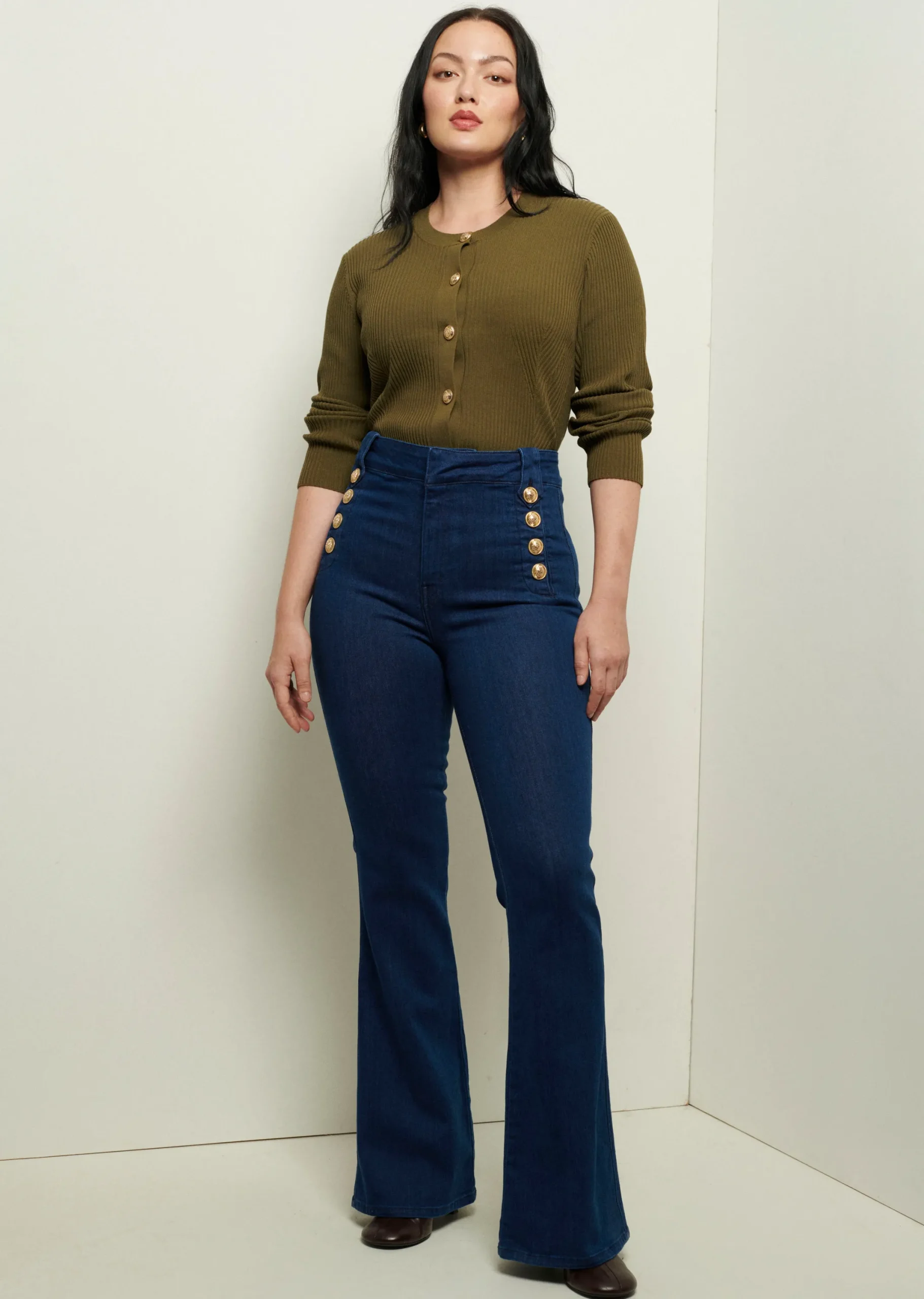 Derek Lam -Robertson Flare Jeans Dark Wash
