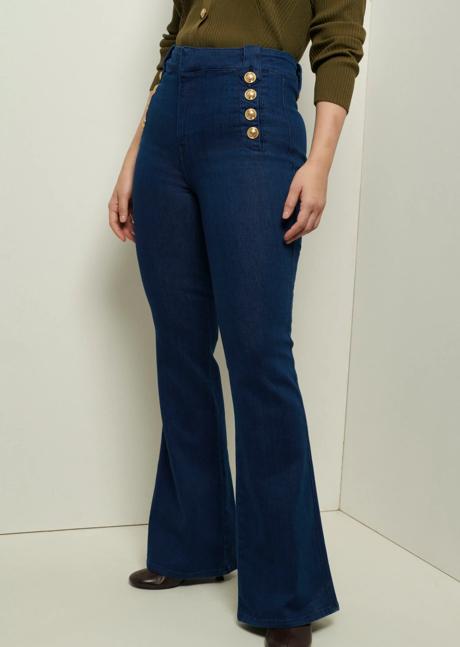 Derek Lam -Robertson Flare Jeans Dark Wash