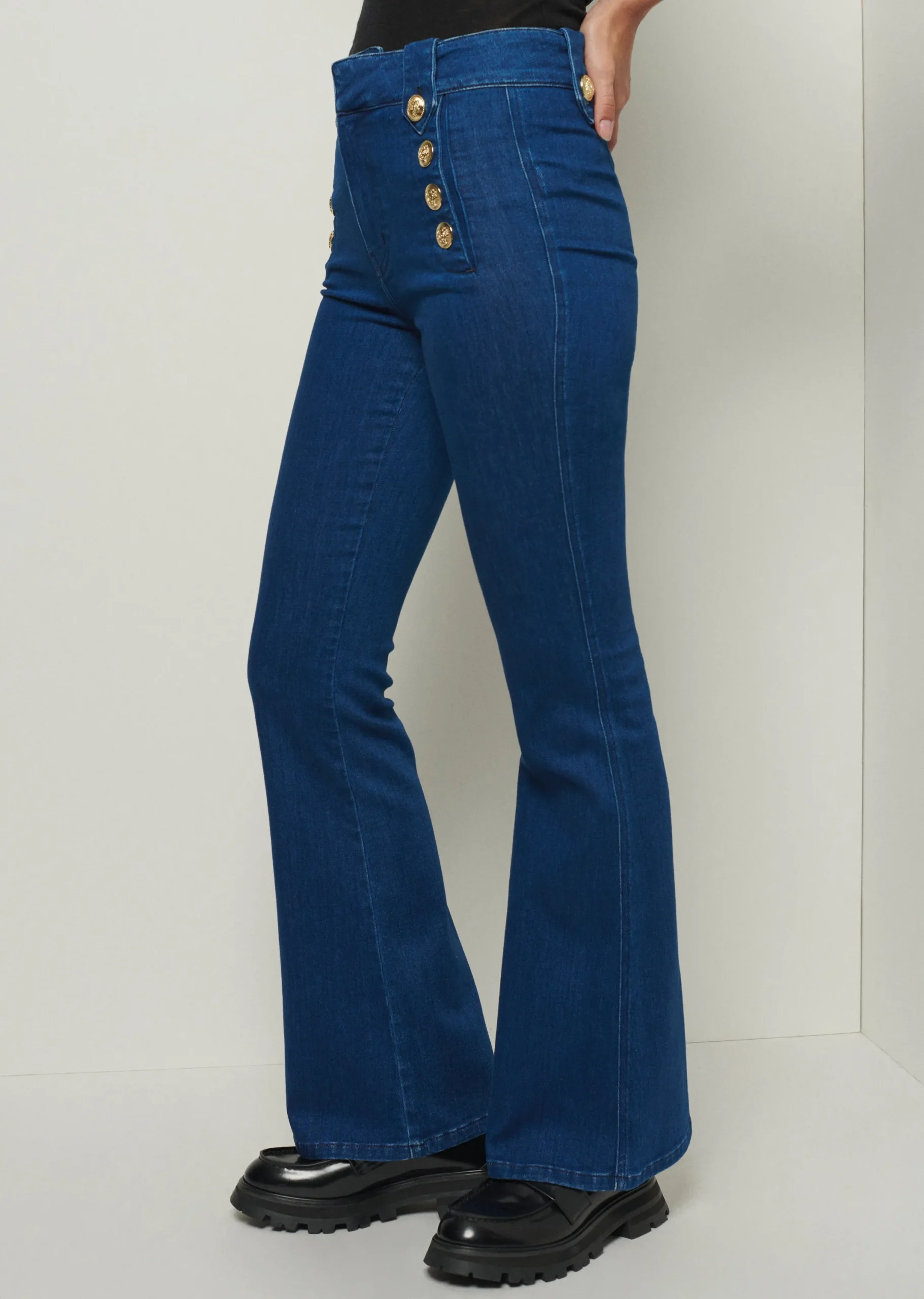 Derek Lam -Robertson Flare Jeans Dark Wash